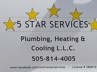 5 Star Services Plumbing, Heating & Cooling L.L.C.