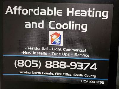 Affordable Heating and Cooling