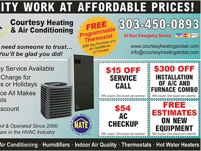 Courtesy Heating & Air Conditioning Inc