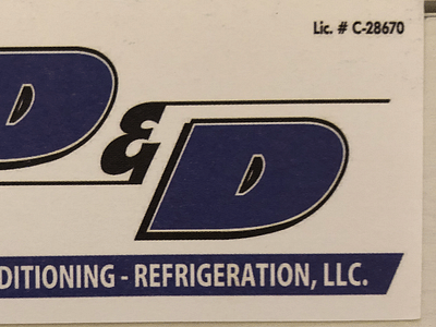 D & D Air Conditioning-Refrigeration, LLC