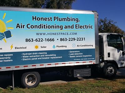 Honest Plumbing, Air Conditioning and Electric LLC