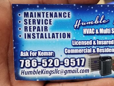 Humble Kings Hvac and multi services inc llc