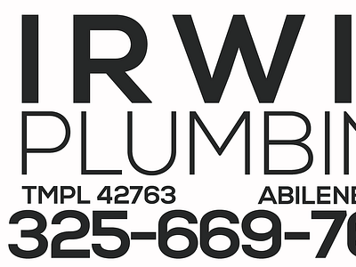 Irwin Plumbing