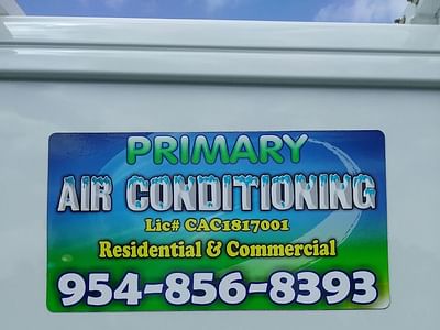 Primary Air Conditioning, Inc