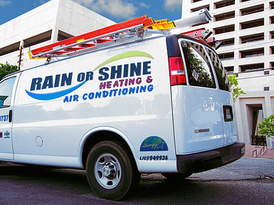 Rain or Shine Heating, Plumbing & Air Conditioning