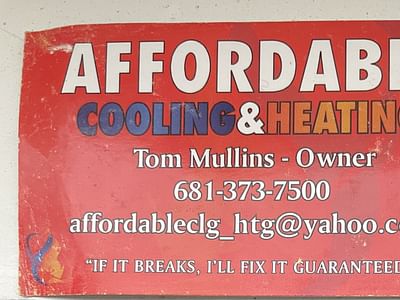 Tom’s affordable cooling & heating.