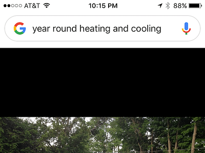 Year Round Heating and Cooling